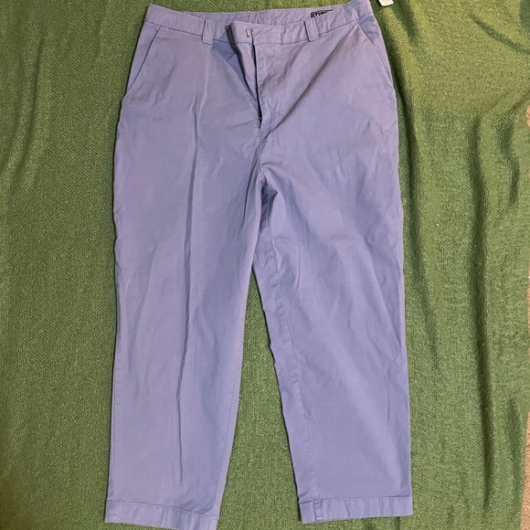 Gap straight up khaki, blue, size 14, new with tags - Picture 2 of 2
